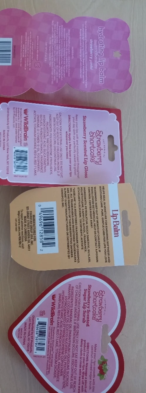 Pink Lip Balm Party Favor Pack